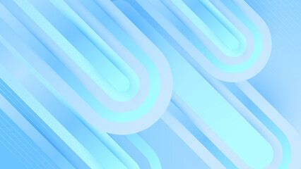 Abstract light blue background. Vector abstract graphic design banner pattern background template.