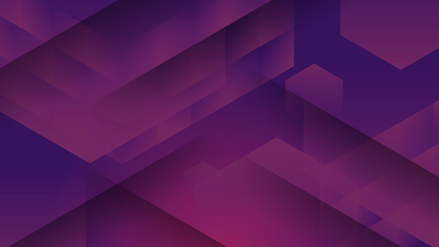 Abstract dark purple background. Vector abstract graphic design banner pattern background template. © Roisa