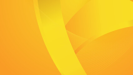 Abstract yellow orange background. Vector abstract graphic design banner pattern background template.