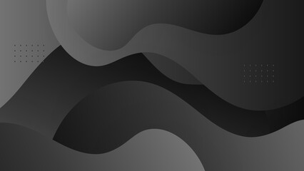 Obraz na płótnie Canvas Abstract black background. Vector abstract graphic design banner pattern background template.
