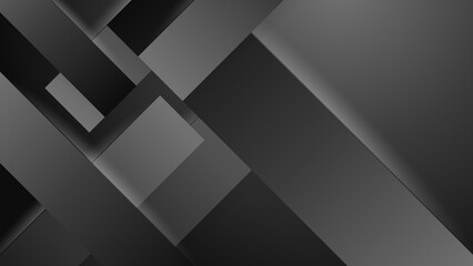 Abstract black background. Vector abstract graphic design banner pattern background template.