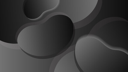Abstract black background. Vector abstract graphic design banner pattern background template.