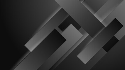 Abstract black background. Vector abstract graphic design banner pattern background template.