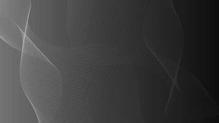 Abstract black background. Vector abstract graphic design banner pattern background template.