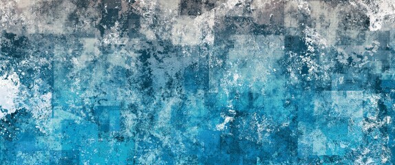 Abstract Background - Blue, White, and Grey