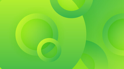 Abstract green background. Vector abstract graphic design banner pattern background template.