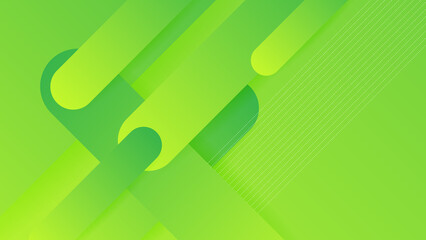 Abstract green background. Vector abstract graphic design banner pattern background template.