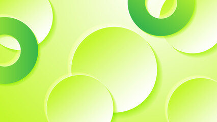 Abstract green background. Vector abstract graphic design banner pattern background template.