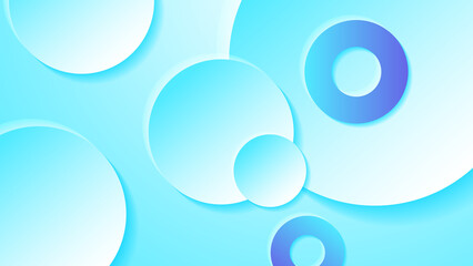 Abstract light blue background. Vector abstract graphic design banner pattern background template.