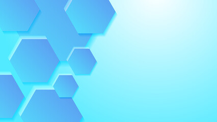 Abstract light blue background. Vector abstract graphic design banner pattern background template.