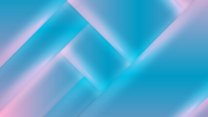 Obraz premium Abstract blue and pink background. Vector abstract graphic design banner pattern background template.