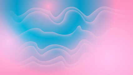 Abstract blue and pink background. Vector abstract graphic design banner pattern background template.