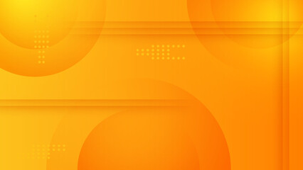 Abstract yellow orange background. Vector abstract graphic design banner pattern background template.