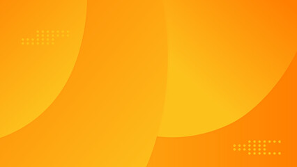 Abstract yellow orange background. Vector abstract graphic design banner pattern background template.