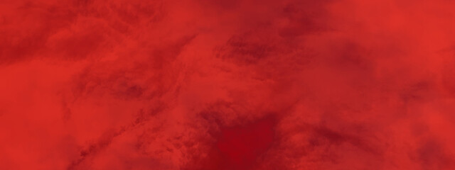 Abstract beautiful red texture with clouds, red color grunge texture with space, red watercolor covered red background texture for wallpaper and creative design.