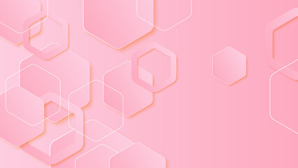 Abstract pink background. Vector abstract graphic design banner pattern background template.