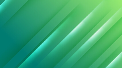 Obraz premium Abstract green background. Vector abstract graphic design banner pattern background template.