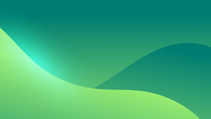 Abstract green background. Vector abstract graphic design banner pattern background template.