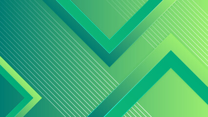 Abstract green background. Vector abstract graphic design banner pattern background template.