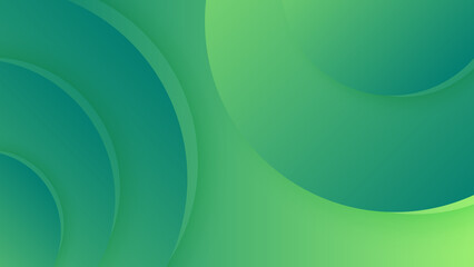 Abstract green background. Vector abstract graphic design banner pattern background template.