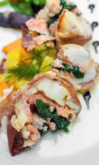 Dishes From Fish Background Very Cool
