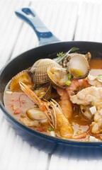 Dishes From Fish Background Very Cool