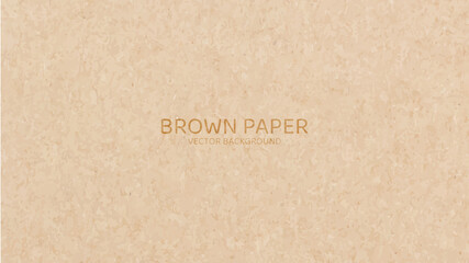 Naklejka na ściany i meble Brown paper texture background. Vector illustration eps 10.