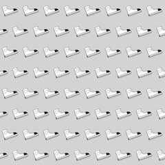 shoes line art seamless background