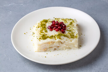 Turkish Traditional Ramadan Dessert Gullac