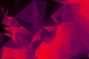 Geometric Abstract Background Low Poly Design