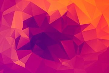Fototapeta premium Geometric Abstract Background Low Poly Design