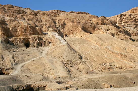 Im Tal der Könige in Theben in Ägypten
