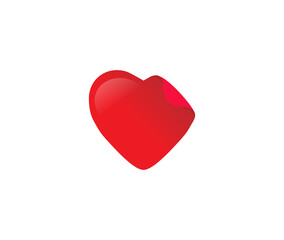 Love Sticker Logo design