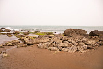 Beautiful rocky seashore.