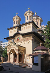 Fototapeta na wymiar Church in Bucharest, Romania