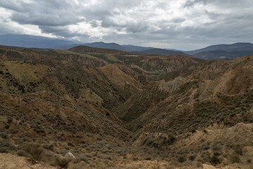 mountainous area in the south of Andalucia