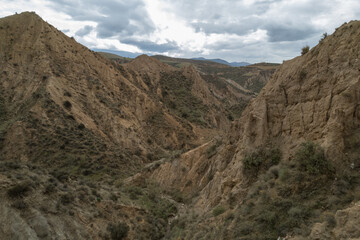 mountainous area in the south of Andalucia
