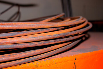 Steel knitting wire