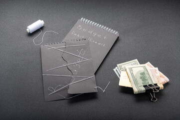 Budget results. Business results. An attempt to save money. Unsuccessful planning of the financial budget.