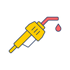Petroleum fuel station benzine icon