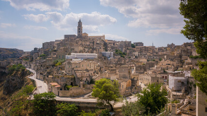 Fototapeta na wymiar Old Town of Matera, Italy