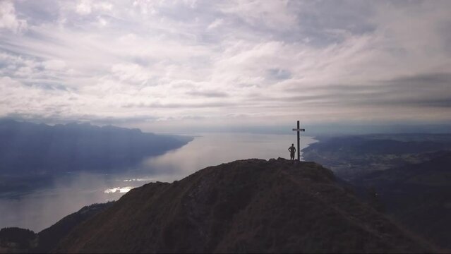 La Dent de Jaman peak