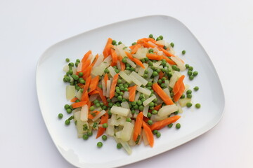 Buntes Gemüse gedünstet.