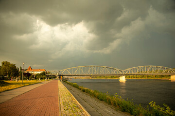 Obraz premium krajobraz Toruń