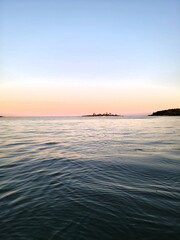 Fototapeta premium sunset in the sea