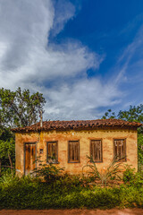 historic house in the city of Ibicoara, Chapada Diamantina, State of Bahia, Brazil