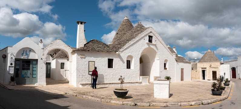 Famous trullo Sovrano in Alberobello, Italy