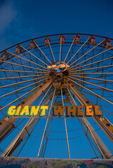 ferris wheel on sky