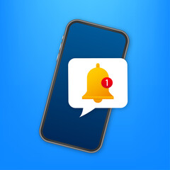 Reminder. Calendar deadline. Alert message. Vector stock illustration.