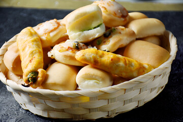 Arabic homemade traditional buns food